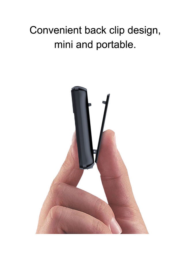 RUIZU X55 BT MP3 Portable Mini Music Player V9454-8G_P Black  - Image 5