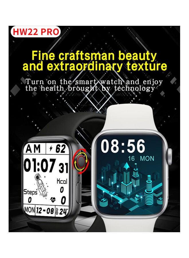 HW22 Pro  Global Version Smart Watch 1.75'' HD IPS Full Touch Screen White  - Image 3