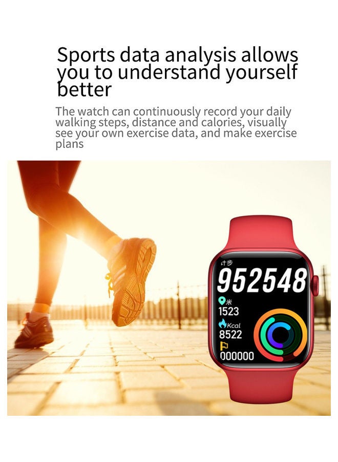 HW22 Global Version Smart Watch 1.75'' HD IPS Full Touch  Screen MTK-2502D Pink  - Image 5