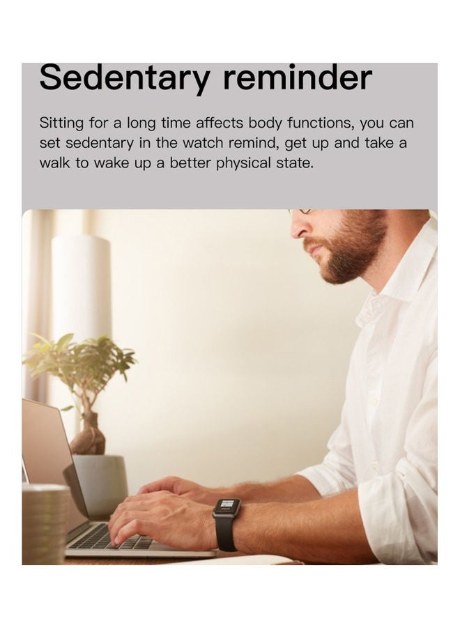 LD6 Global Version Smart Watch  1.54'' 2.5D HD IPS  Screen Rose Gold - Image 2