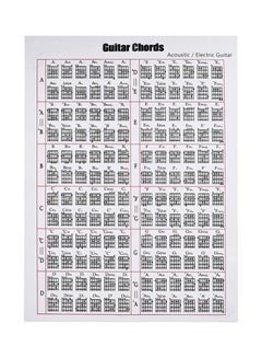 Acoustic/Electric Guitar Chords Sheet