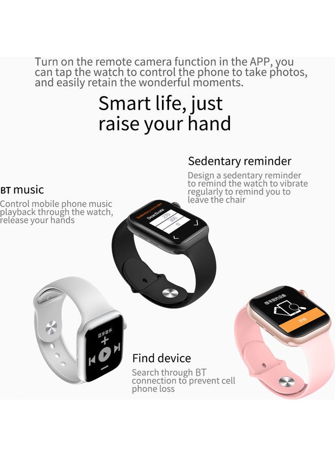 HW22 Global Version Smart Watch  1.75'' HD IPS Full Touch  Screen Red  - Image 4