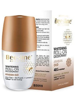 Beesline Whitening Roll On Deodorant - Arabian Oud White-Brown 