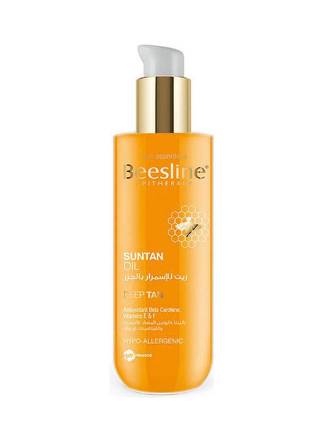 Beesline Suntan Oil Yellow 200ml 
