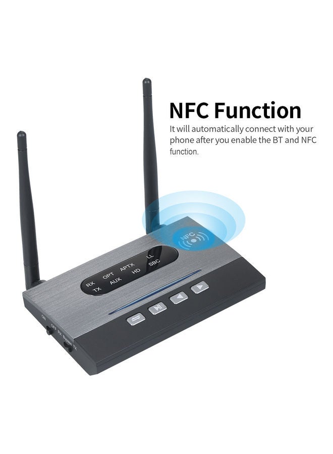 BT 5.0 Adapter Audio Receiver Transmitter V9368_P Black - Image 5