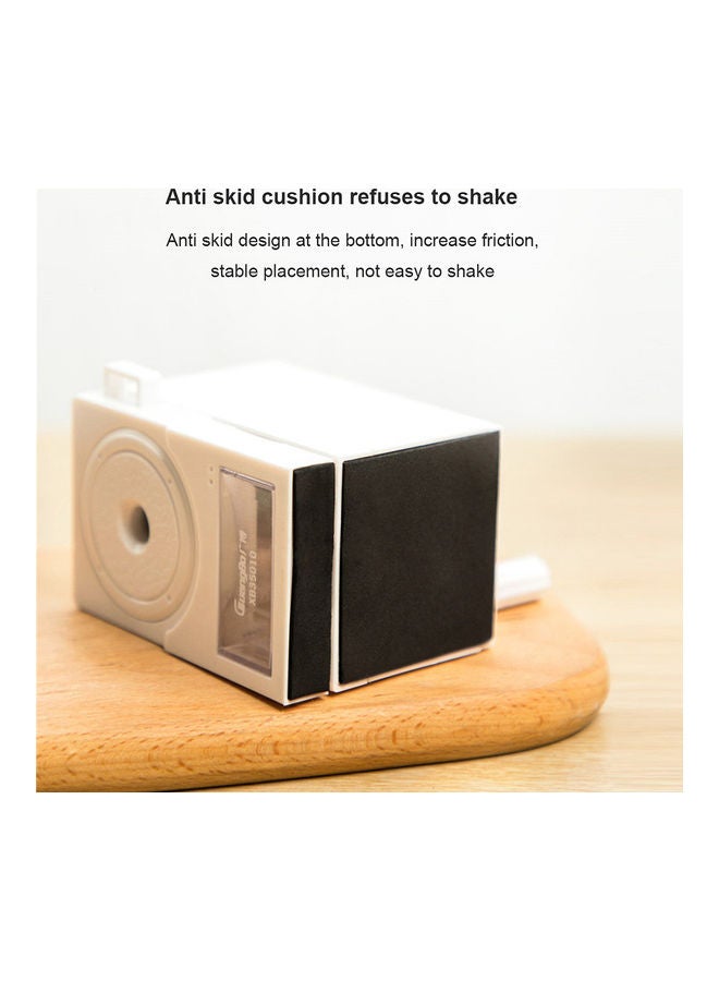 Guangbo Manual Pencil Sharpener Creative Hand Pencil Sharpener Student White - Image 4