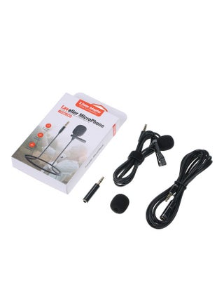 Lavalier Microphone for Professional Camera and Mobile V8057_P Black - v1629996622/N50476599A_1