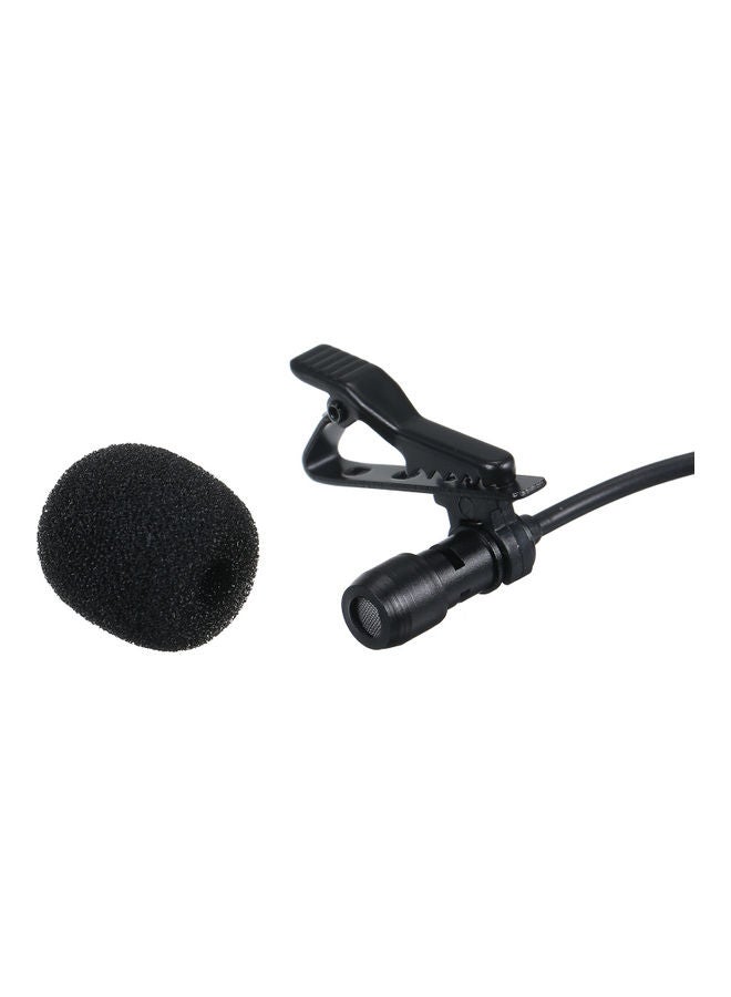 Lavalier Microphone for Professional Camera and Mobile V8057_P Black