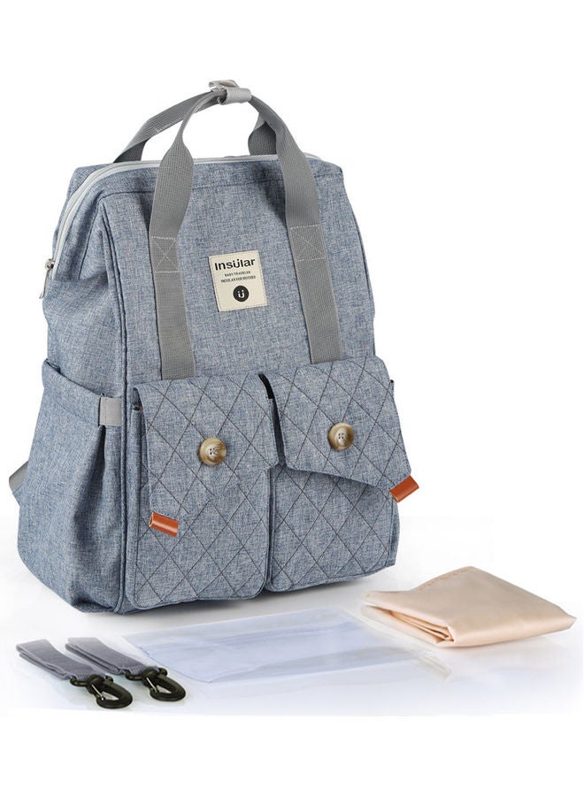 insular - Large Capacity Multi-Function Waterproof Diaper Bag Set - Image 1