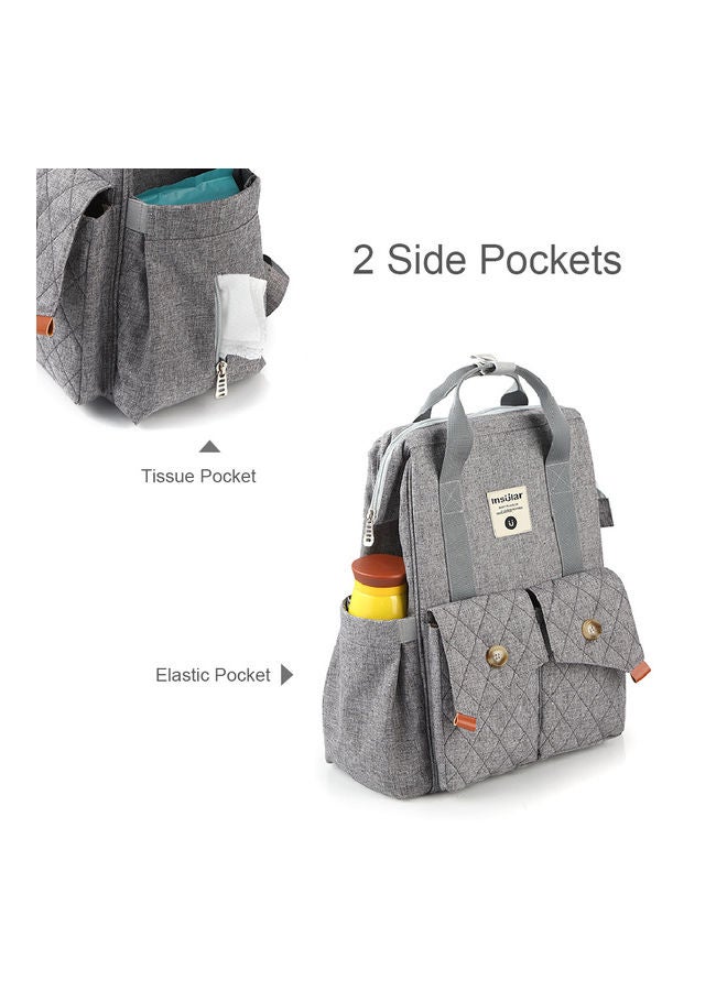 insular - Large Capacity Multi-Function Waterproof Diaper Bag Set - Image 1