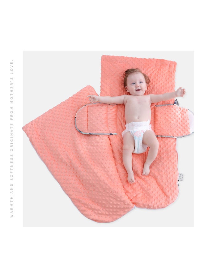 insular Baby Wrap Swaddle Blanket Cotton Hooded Sleeping Bag  - Image 2