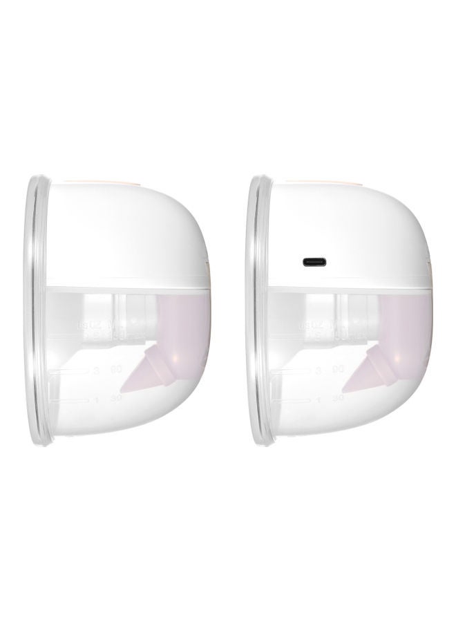 2-Pack Wearable Hands Free Breast Pump Set