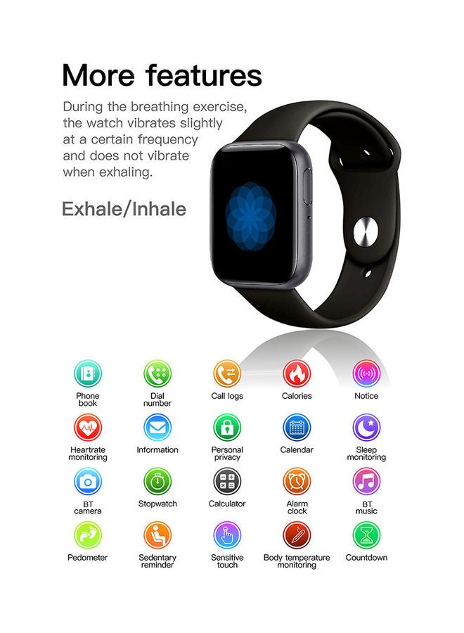 P80S  Global Version Smart Watch 1.6'' IPS Screen Fitness Tracker White - Image 5