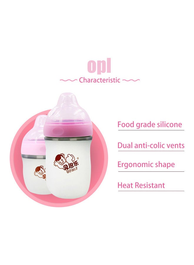 Anti Colic Dual Vent Wide Neck Feeding Bottle - Image 4