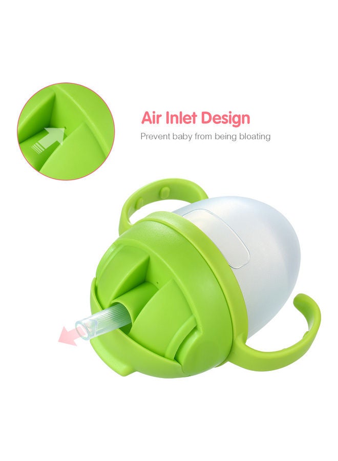 150ml-Non-Toxic No Smelling Baby Water Bottle with wide Mouth Straw - Image 2