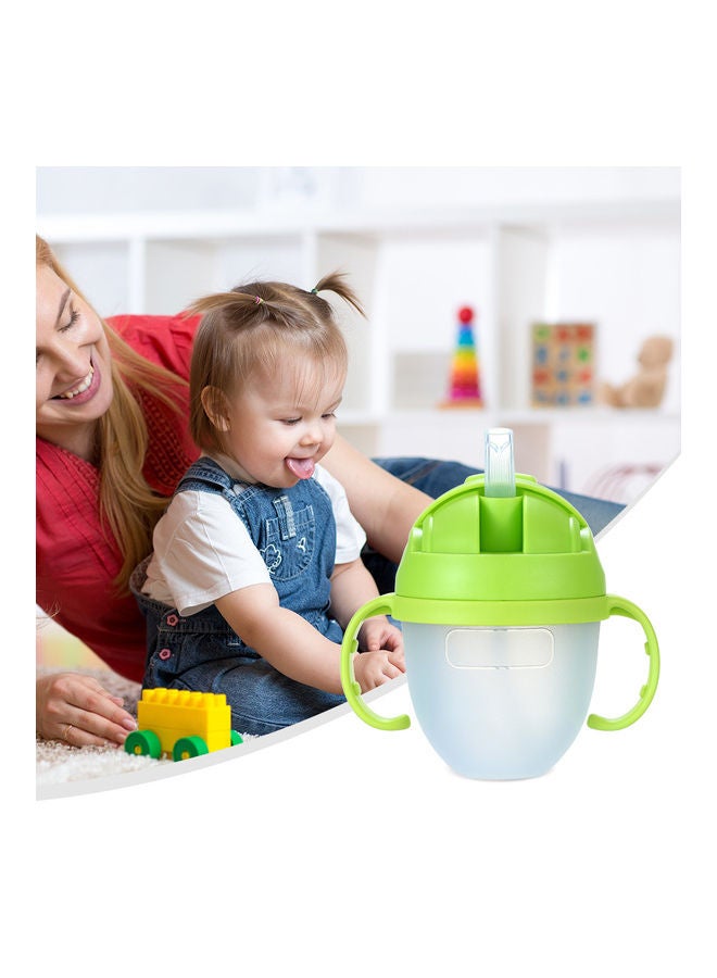 150ml-Non-Toxic No Smelling Baby Water Bottle with wide Mouth Straw - Image 4