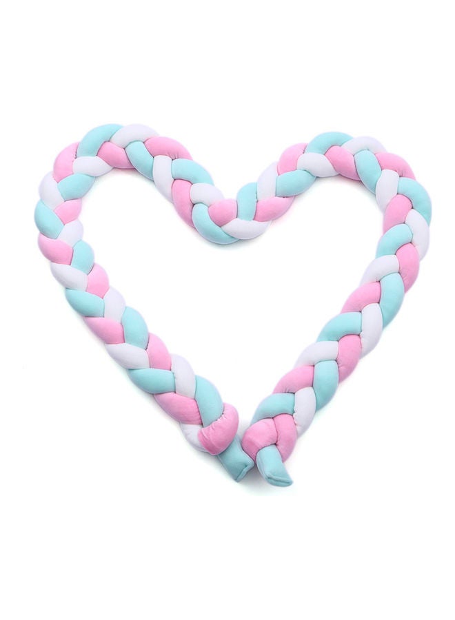 Handmade Soft Knot Braided Baby Sleeping Protector Bumper  - Image 1