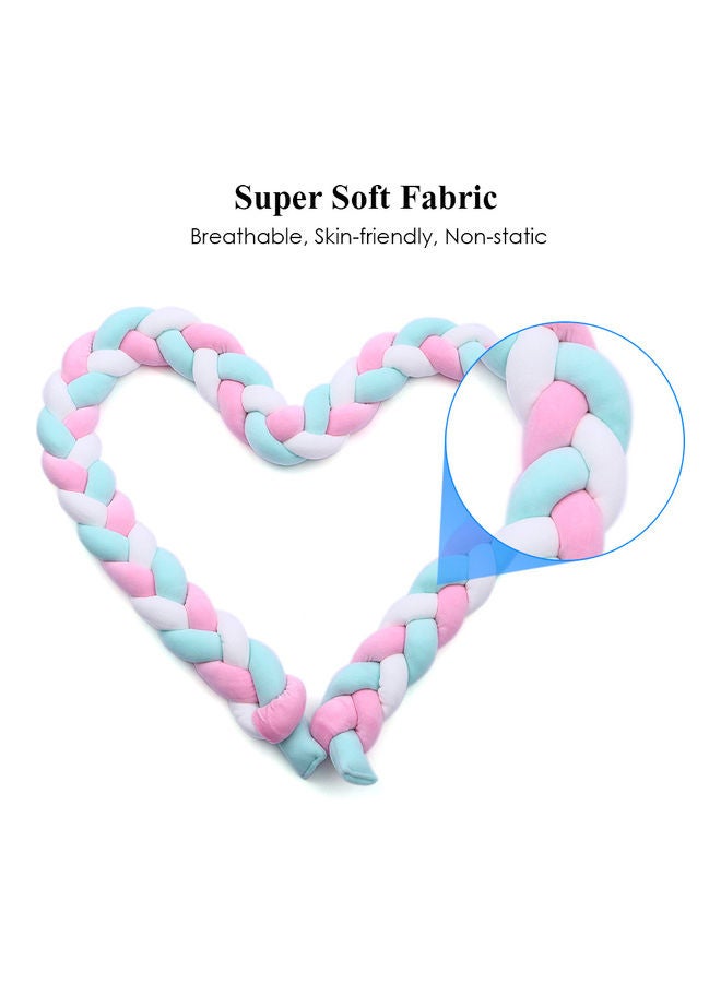 Handmade Soft Knot Braided Baby Sleeping Protector Bumper  - Image 4