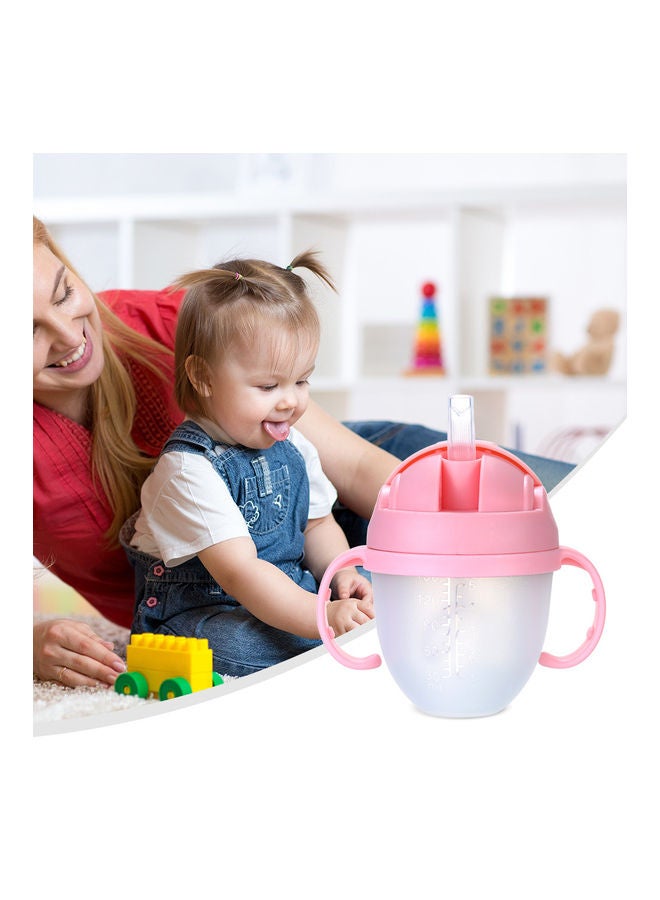 150ml-Non-Toxic No Smelling Baby Water Bottle with wide Mouth Straw - Image 5