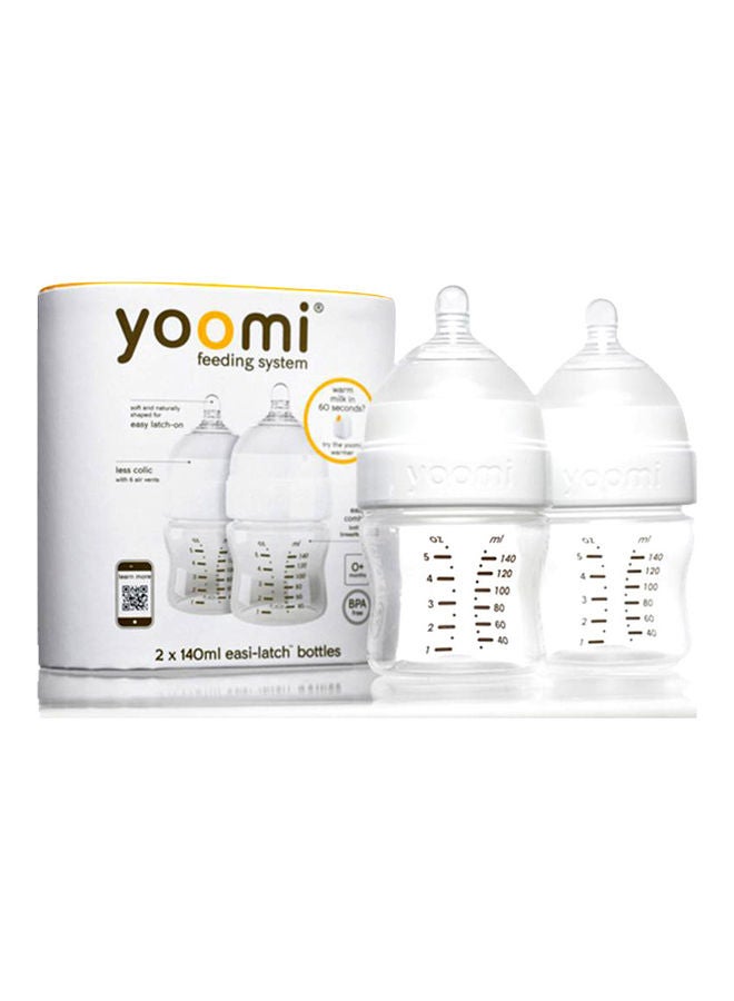 Yoomi Pack Of 2 Feeding Bottles - Image 1
