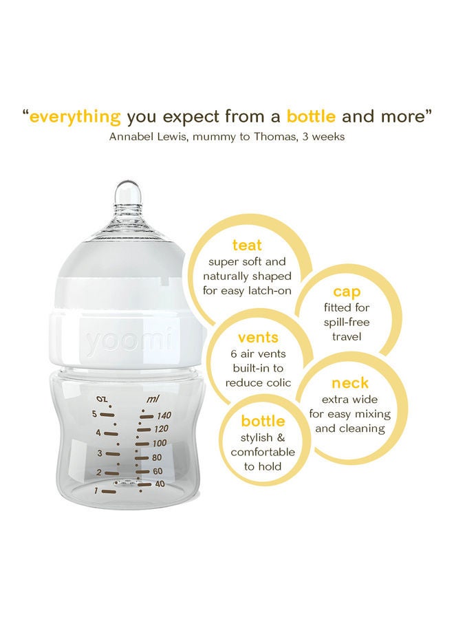 Yoomi Pack Of 2 Feeding Bottles - Image 2