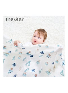insular Muslin Swaddle Blanket  - Image 5