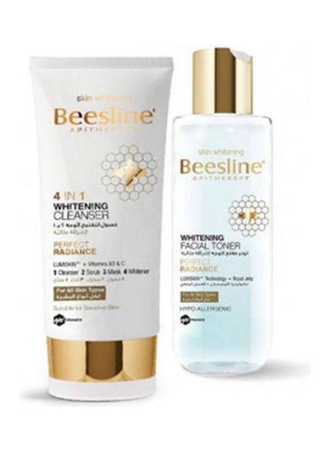 4 In 1 Whitening Cleanser Plus Facial Toner White