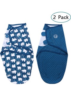 insular Pack of 2 Baby Swaddle Wrap Blanket  - Image 1