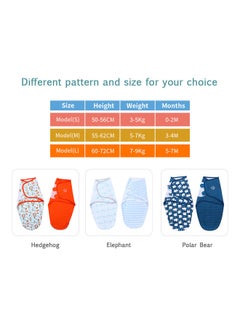 insular Pack of 2 Baby Swaddle Wrap Blanket  - Image 5