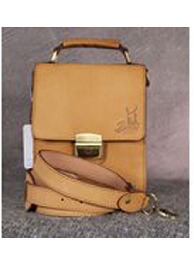 Bamm Genuine Cowhide Leather Crossbody Bag With Inner Card Purse havan - Image 1