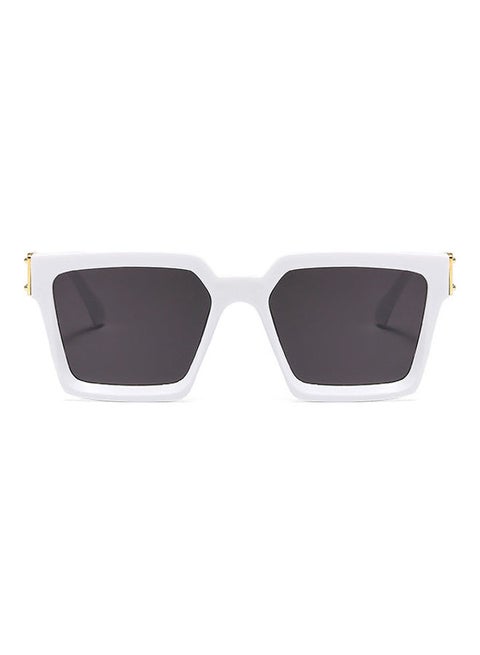 Large Frame Retro Square Fashion Wide Edge Sunglasses
