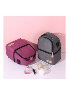 YOUHA Insulation Fabric Multi-Functional Large Capacity Diaper Bag With Removable Strap  - Image 4