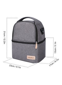 YOUHA Insulation Fabric Multi-Functional Large Capacity Diaper Bag With Removable Strap  - Image 5