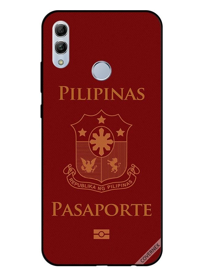 Covernex Honor 10 Lite Protective Case Cover Printed Featuring Protective Case Cover Printed Featuring Pilipinas Passport DESIGN_0220 - Image 1