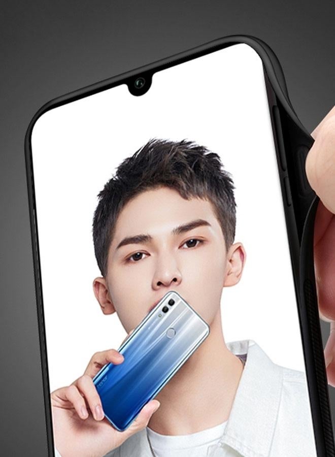 Covernex Protective Case Cover for Honor 10 Lite Pink Roses  and  Dark Grey Leaves Pattern - Image 3