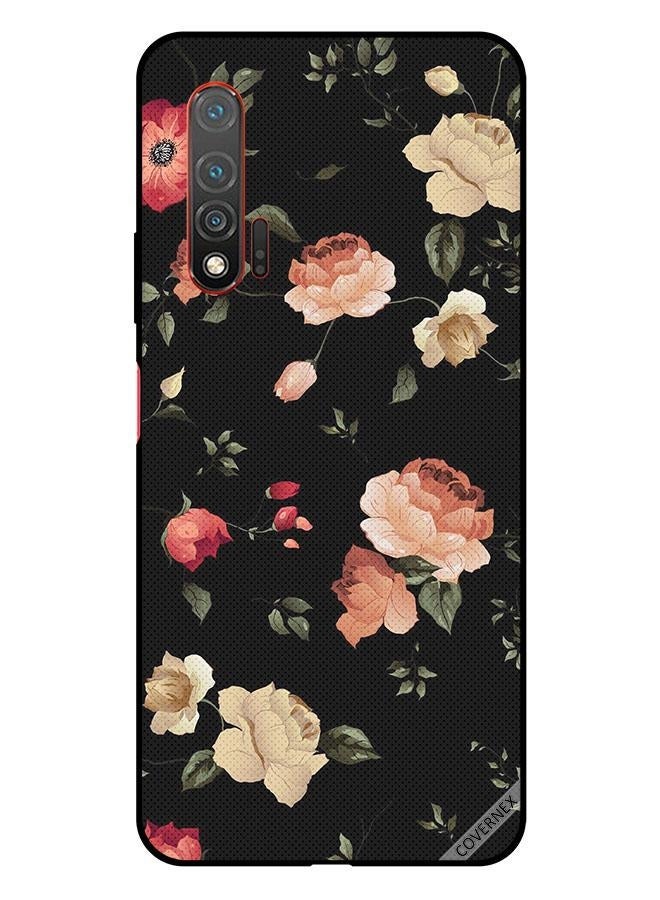 Covernex Protective Case Cover For Huawei Nova 6 5G Colourful Lotus  - Image 1