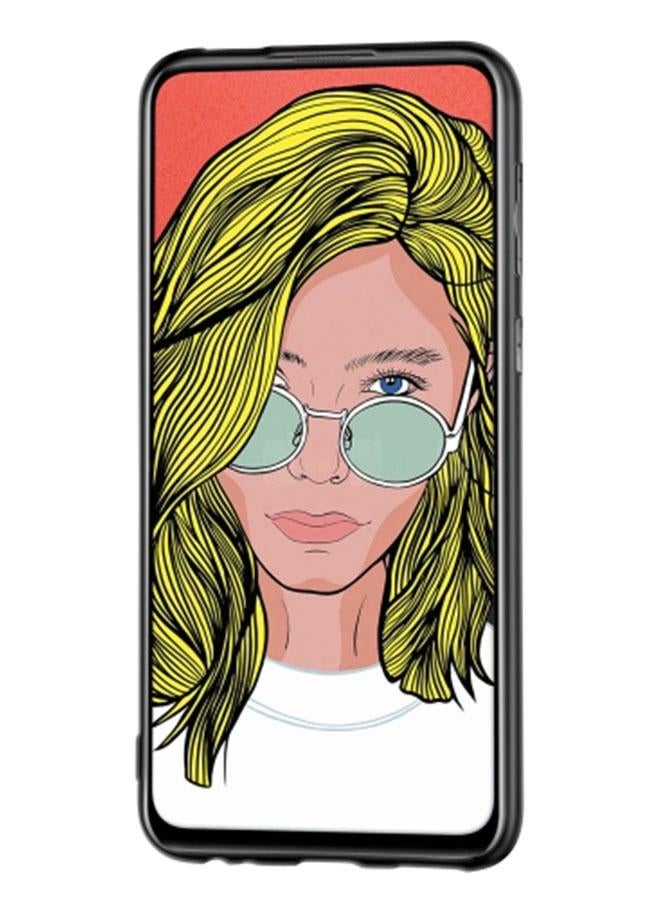 Covernex Protective Case Cover for Huawei Y9 Prime 2019 Coustache Red Bg  - Image 2