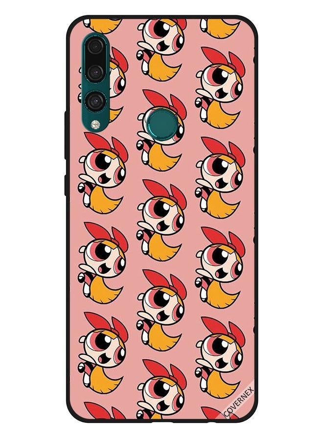 كوفرنيكس غطاء حماية واقٍ لهاتف هواوي Y9 برايم 2019 كيوت ميكي باللون الوردي - Image 1