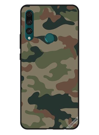 Protective Case Cover for Huawei Y9 Prime 2019 Green  and  Brown Camouflage Pattern - v1630036440/N50033415A_1