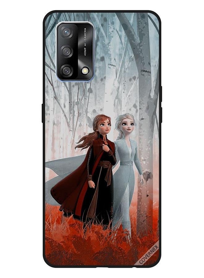 Covernex Oppo A74/F19 4G Protective Case Cover Printed Featuring Frozn Sisters DESIGN_0110 - Image 1
