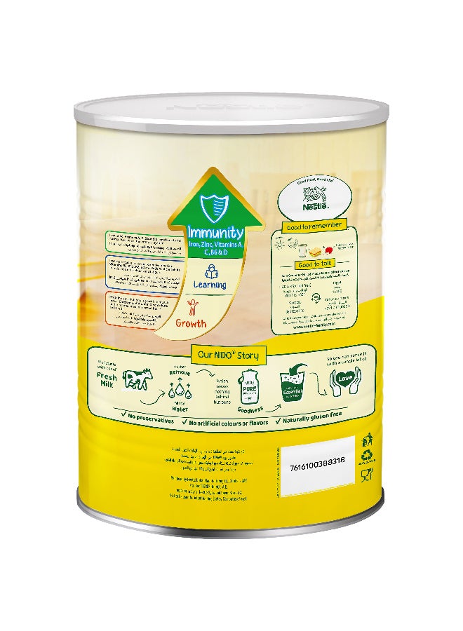 Nido Fortified Milk Powder Tin 900grams  - Image 3
