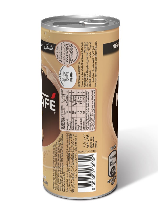 Nescafe - Ready To Drink Latte Chilled Coffee Can 240ml Pack of 6 - Image 1
