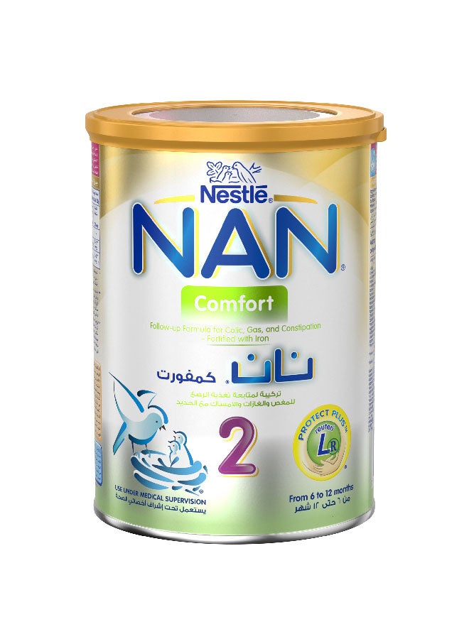 نان - حليب كمفورت بتركيبة لمتابعة تغذية الرضع للمغص والغازات والإمساك 400جرام - Image 1