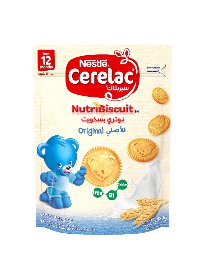 Cerelac Nutribiscuit Original Biscuit 180grams  - Image 1