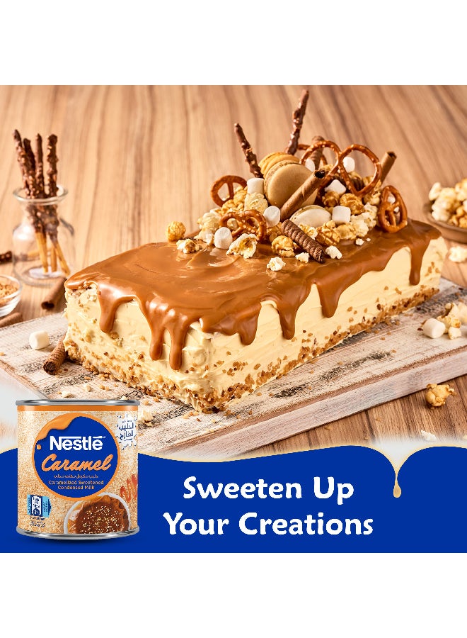 Nestle Sweetened Condensed Milk, Caramel Flavor 397grams  - Image 4
