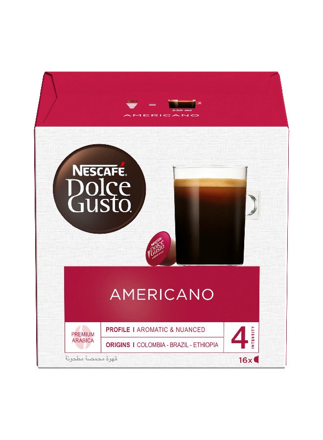 Nescafe - Dolce Gusto Americano 16 Count 136grams - Image 1