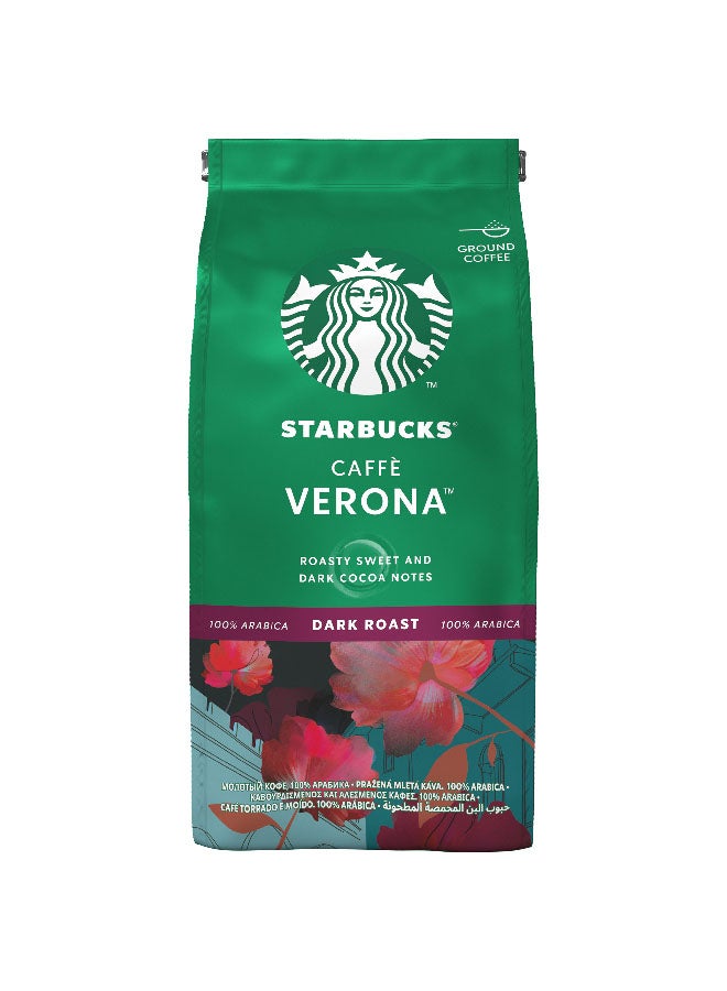 Starbucks Cafe Verona Dark Ground Arabica Coffee 200grams  - Image 3