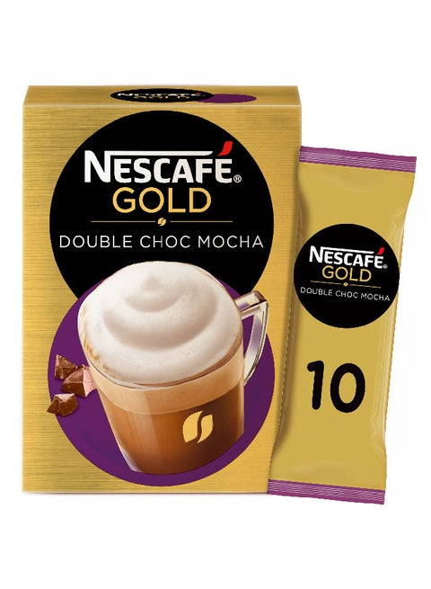 Gold Double Choc Mocha Instant Coffee Mix 10 Sachets 23grams
