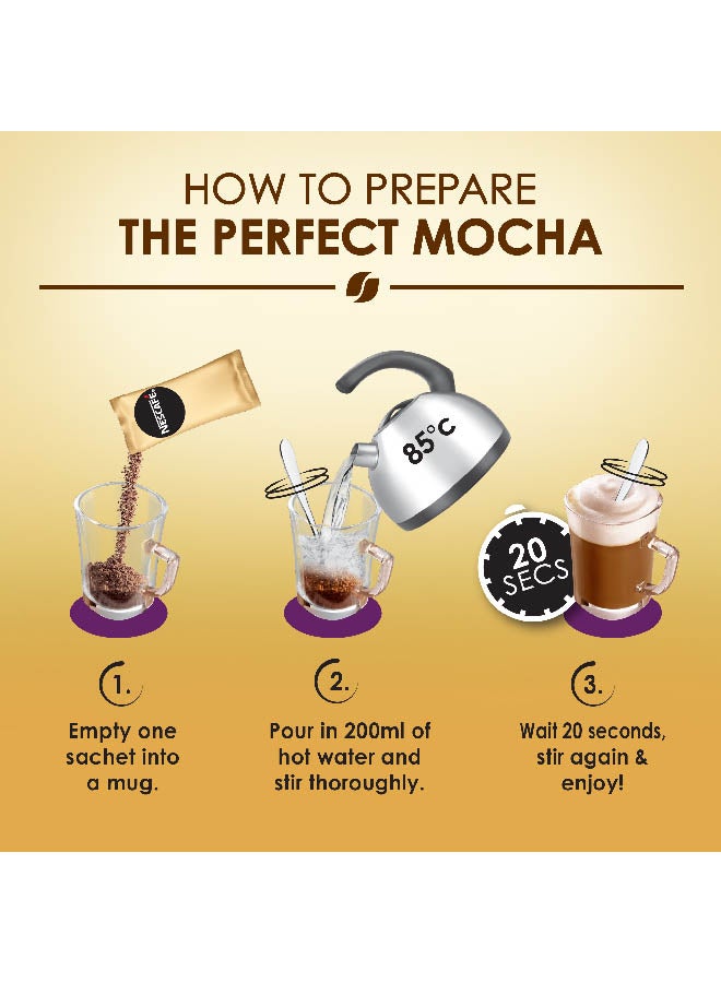 Nescafe - Gold Double Choc Mocha Instant Coffee Mix 10 Sachets 23grams - Image 1