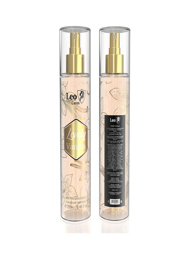LEO Lovely Vanilla Body Mist 250ml  - Image 2